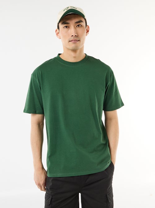 Effen T-shirt Comfort fit / Oversized - Kiabi
