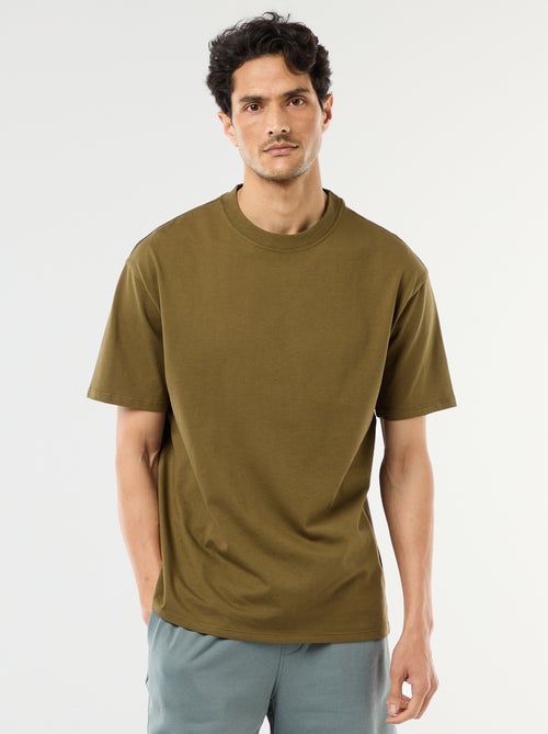 Effen T-shirt Comfort fit / Oversized - Kiabi