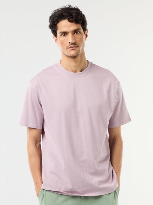 Effen T-shirt Comfort fit / Oversized - Kiabi
