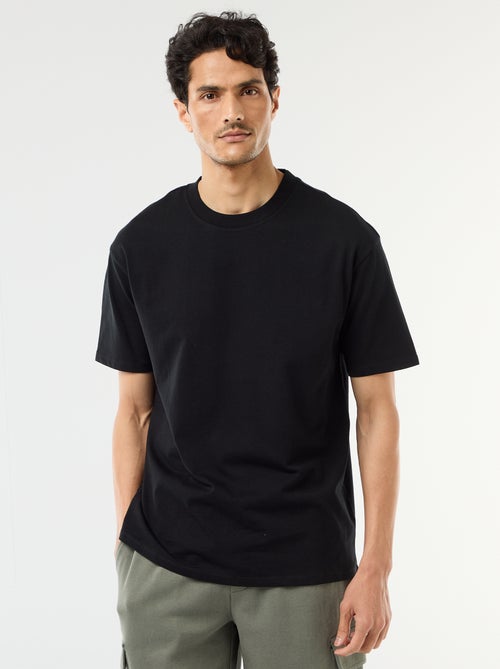 Effen T-shirt Comfort fit / Oversized - Kiabi