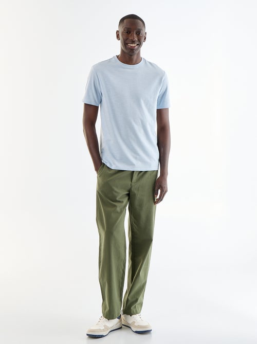 Effen T-shirt met korte mouwen - Kiabi
