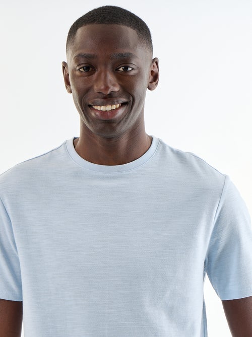 Effen T-shirt met korte mouwen - Kiabi