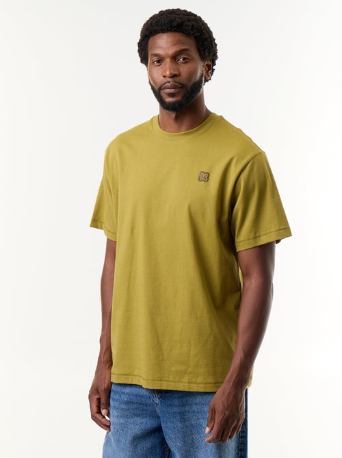 Effen T-shirt met korte mouwen Comfort fit-model - Kiabi - Kiabi