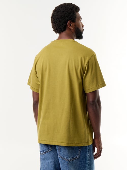 Effen T-shirt met korte mouwen Comfort fit-model - Kiabi - Kiabi