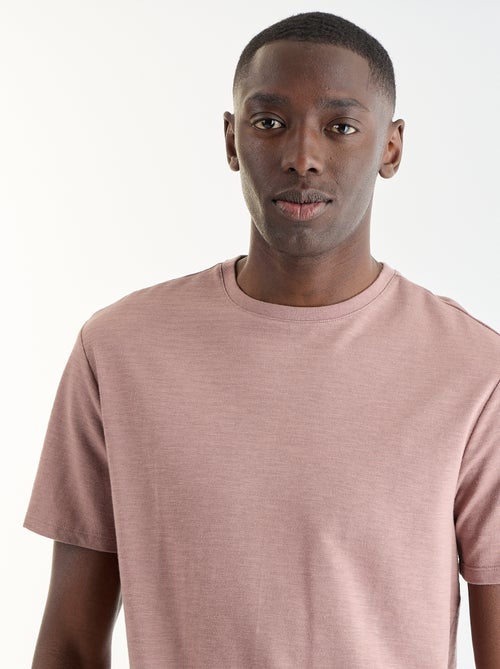 Effen T-shirt met korte mouwen - Kiabi