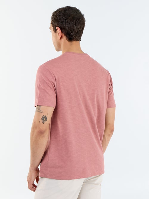 Effen T-shirt met korte mouwen - Kiabi