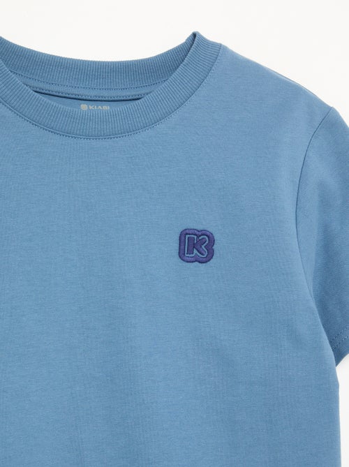 Effen T-shirt met korte mouwen voor kinderen - Kiabi - Kiabi