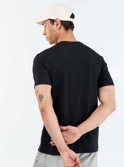 Effen T-shirt met korte mouwen - Kiabi