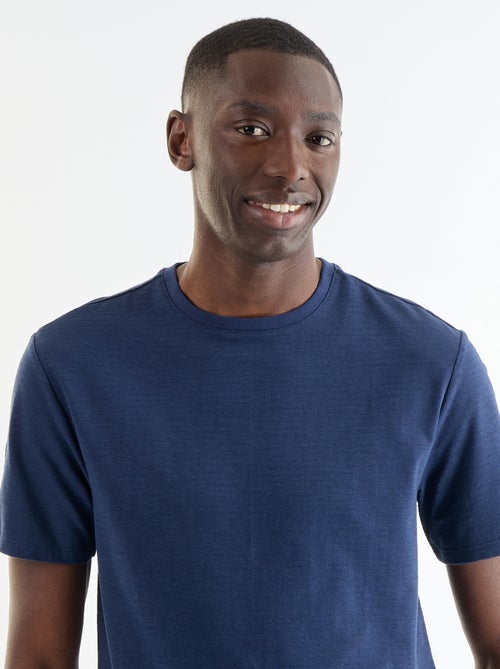 Effen T-shirt met korte mouwen - Kiabi