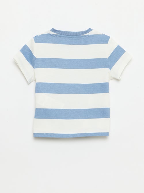 Effen T-shirt van jerseytricot - Kiabi
