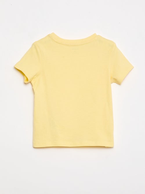 Effen T-shirt van jerseytricot - Kiabi