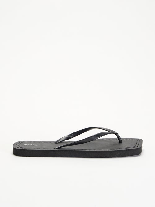 Effen teenslippers - Kiabi