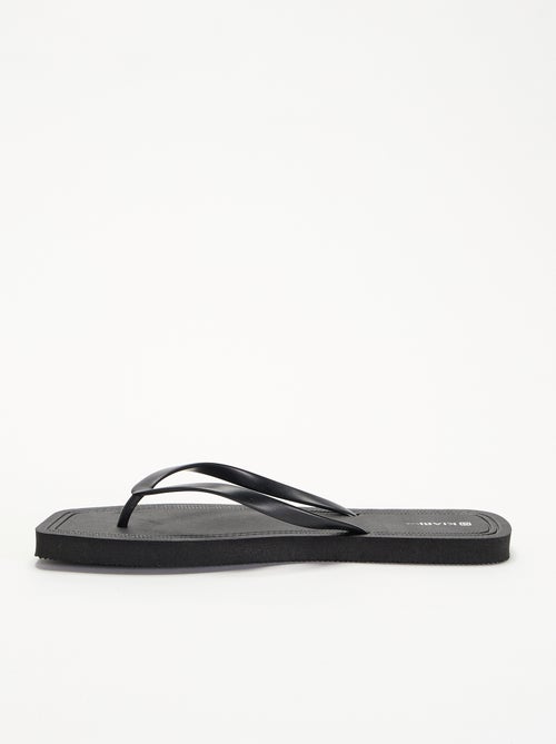 Effen teenslippers - Kiabi