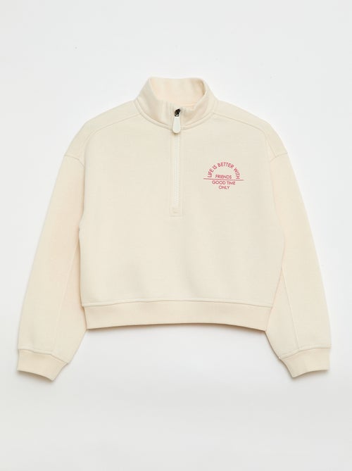 Effen trucker sweat - Kiabi Effen trucker sweat - Kiabi