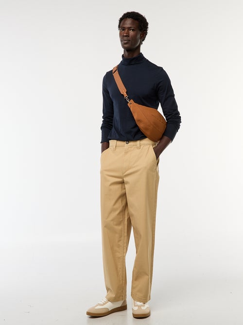 Effen truitje met opstaande kraag - Kiabi