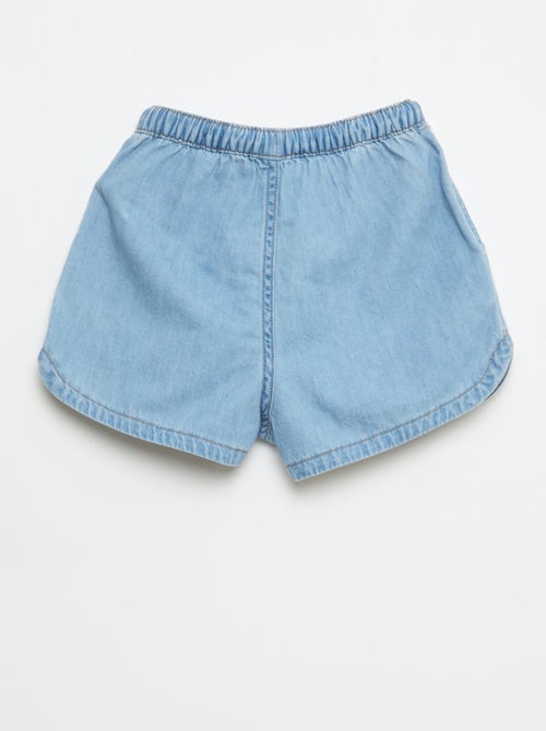 Effen twill short - Kiabi
