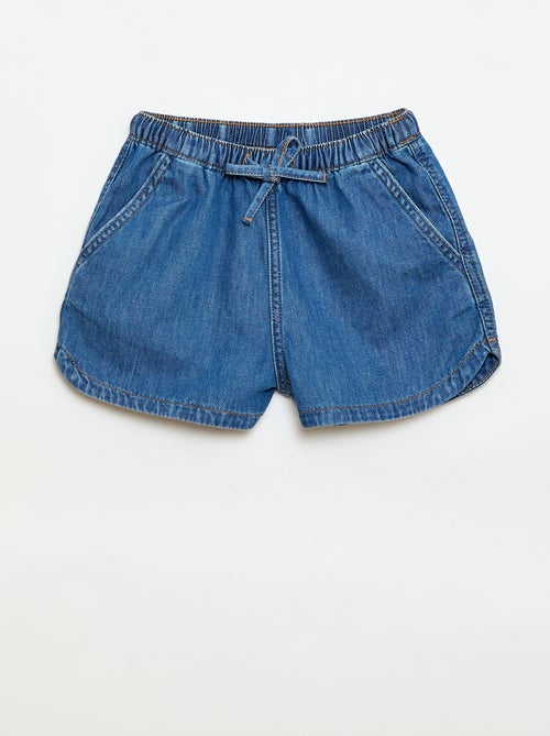 Effen twill short - Kiabi