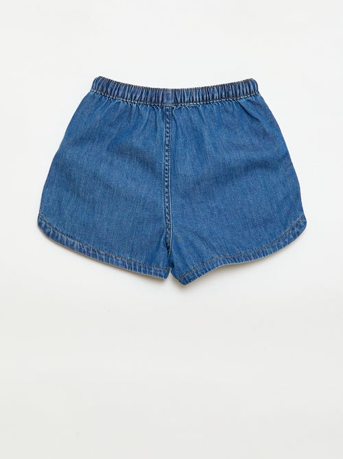 Effen twill short - Kiabi