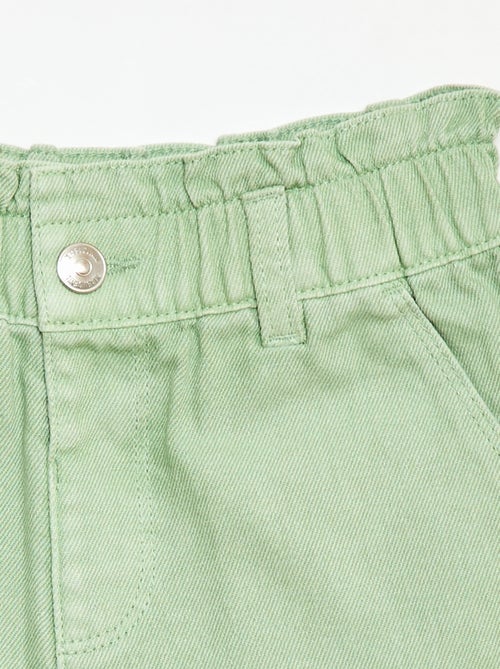 Effen twill short - Kiabi
