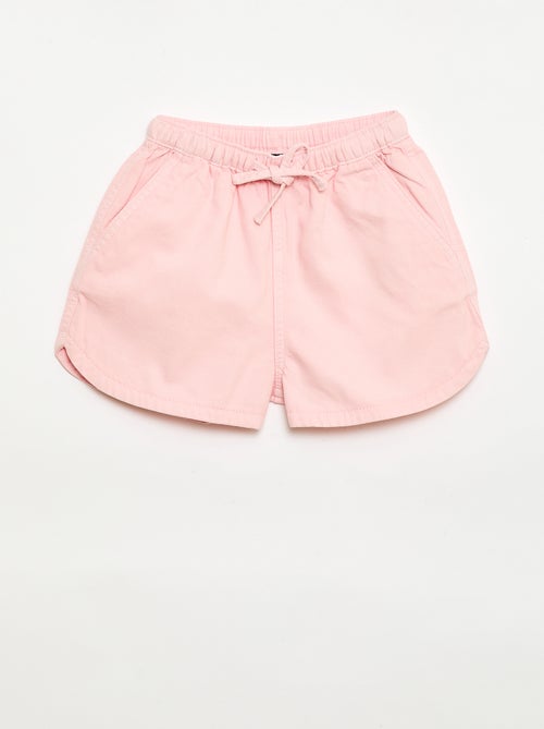 Effen twill short - Kiabi