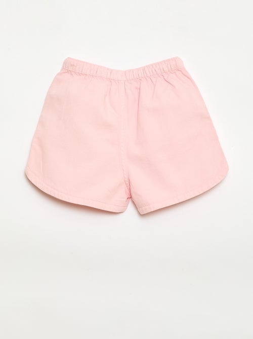 Effen twill short - Kiabi