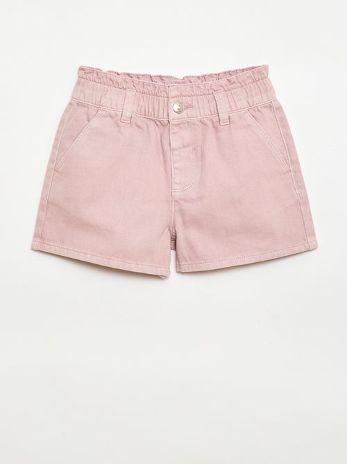 Effen twill short - Kiabi