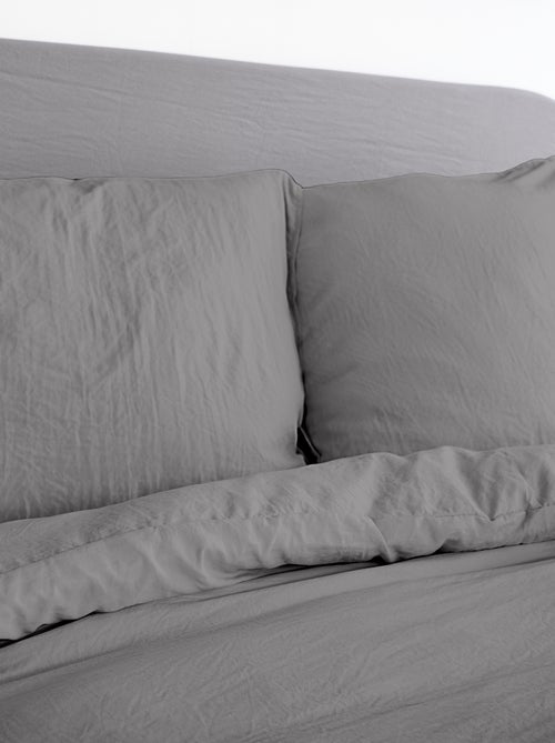 Effen, uiterst zachte dekbedset - Voor 1- of 2-persoonsbed - Kiabi