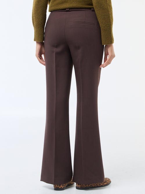 Effen uitlopende broek - Kiabi