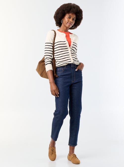 Effen vest met ronde hals - Kiabi