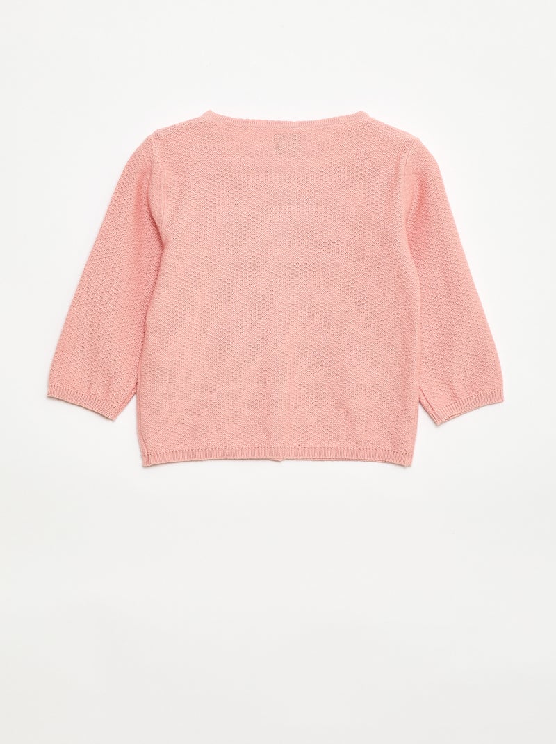 Effen vest van dun gebreid tricot Rose - Kiabi