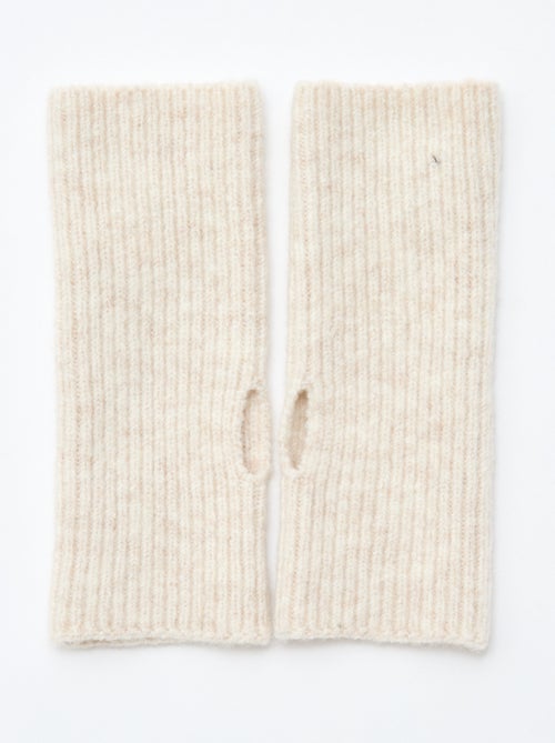 Effen vingerloze handschoenen - Kiabi