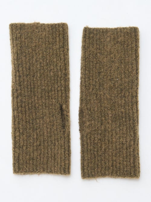 Effen vingerloze handschoenen - Kiabi