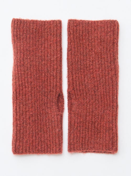 Effen vingerloze handschoenen - Kiabi