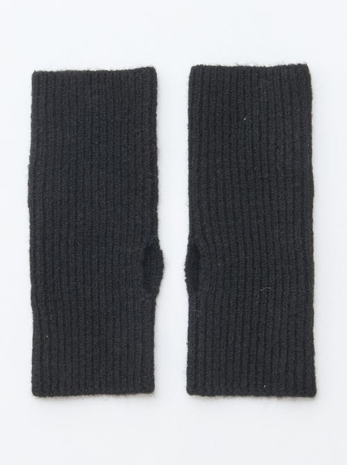 Effen vingerloze handschoenen - Kiabi