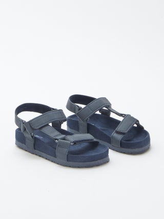 Effen wandelsandalen