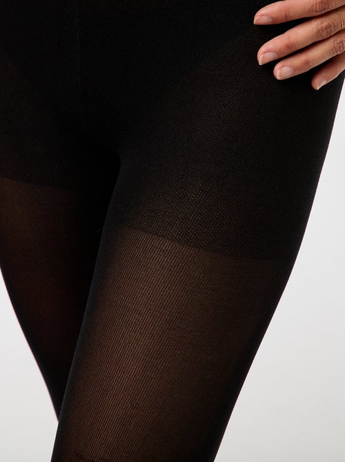 Effen warme panty - Kiabi