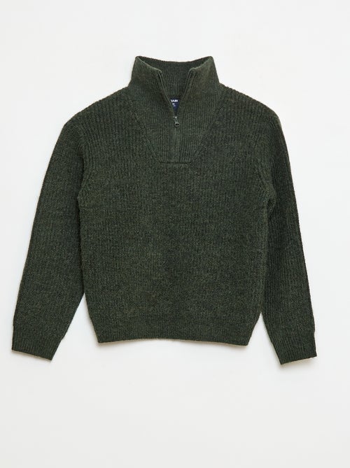 Effen warme trui - Kiabi