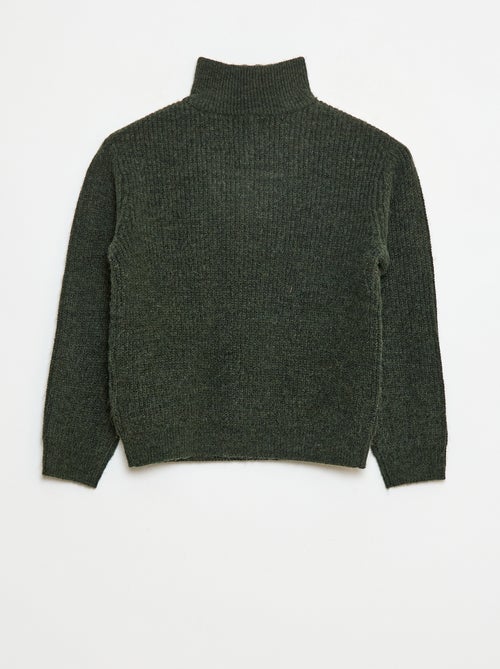 Effen warme trui - Kiabi