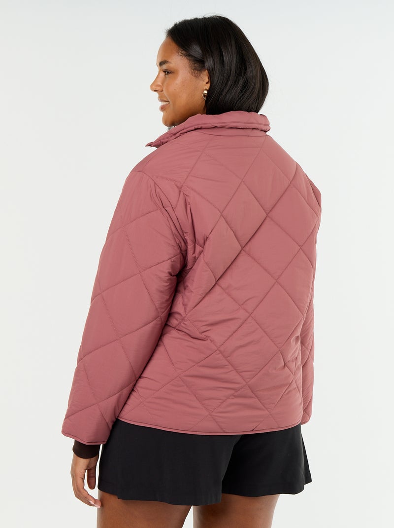 Effen waterafstotende jas Rose - Kiabi