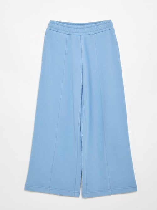Effen wide leg-broek - Kiabi