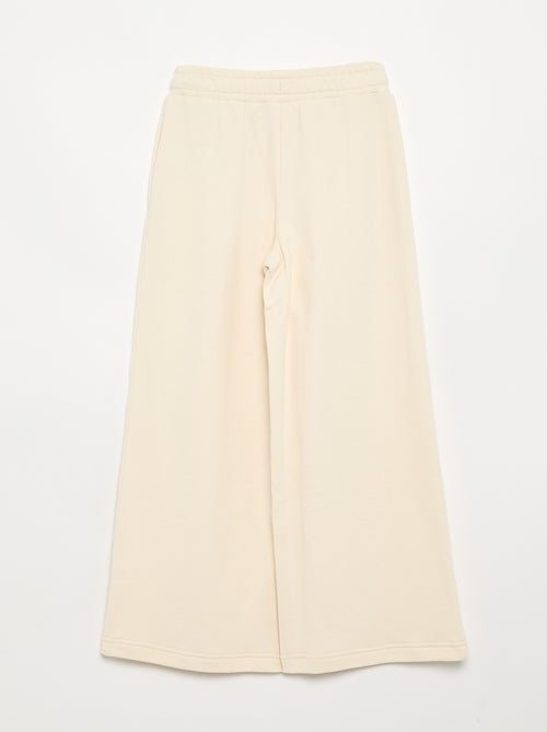 Effen wide leg-broek - Kiabi