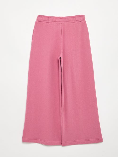 Effen wide leg-broek - Kiabi