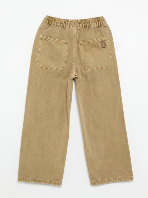 Effen wijde broek - Kiabi
