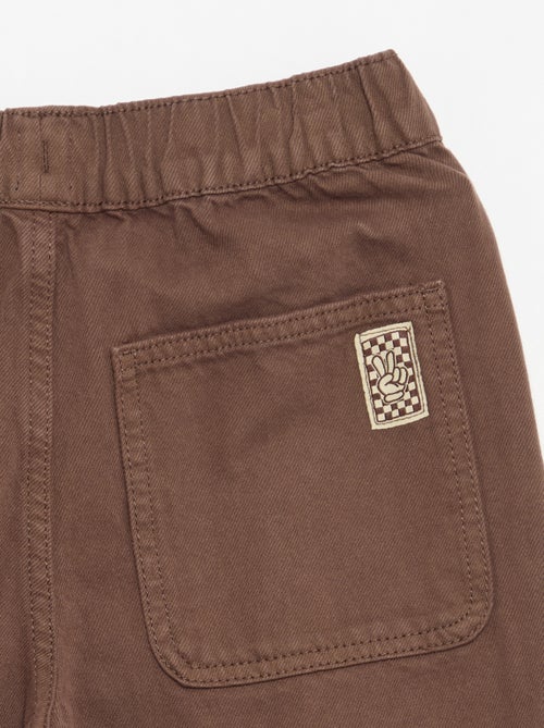 Effen wijde broek - Kiabi