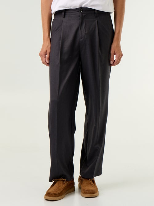 Effen wijde broek - Kiabi