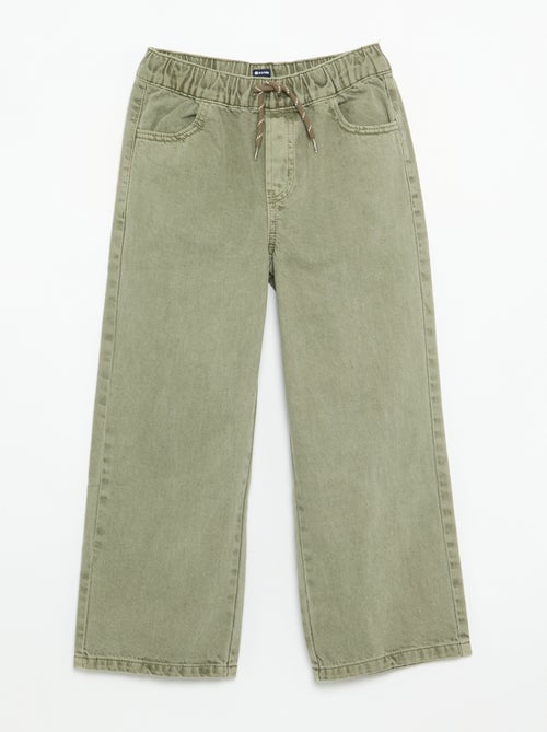 Effen wijde broek - Kiabi