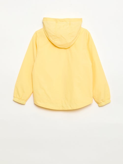 Effen windjas dat in de capuchon kan worden opgeborgen - Kiabi