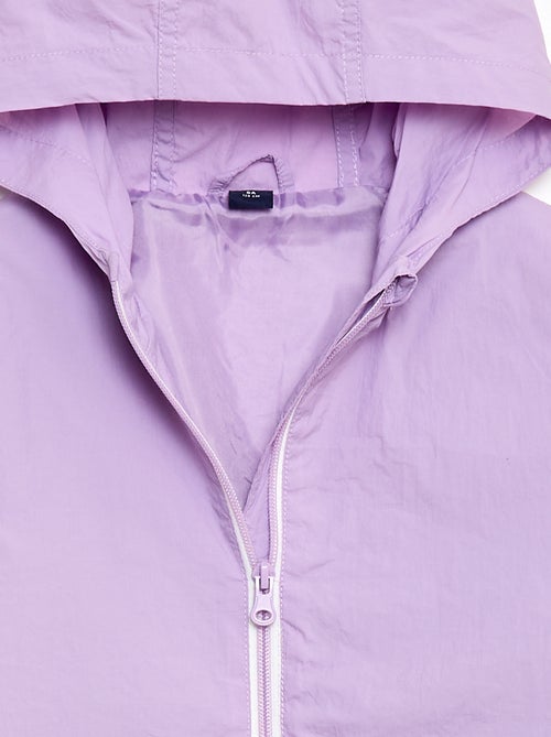 Effen windjas, opvouwbaar in de capuchon - Kiabi