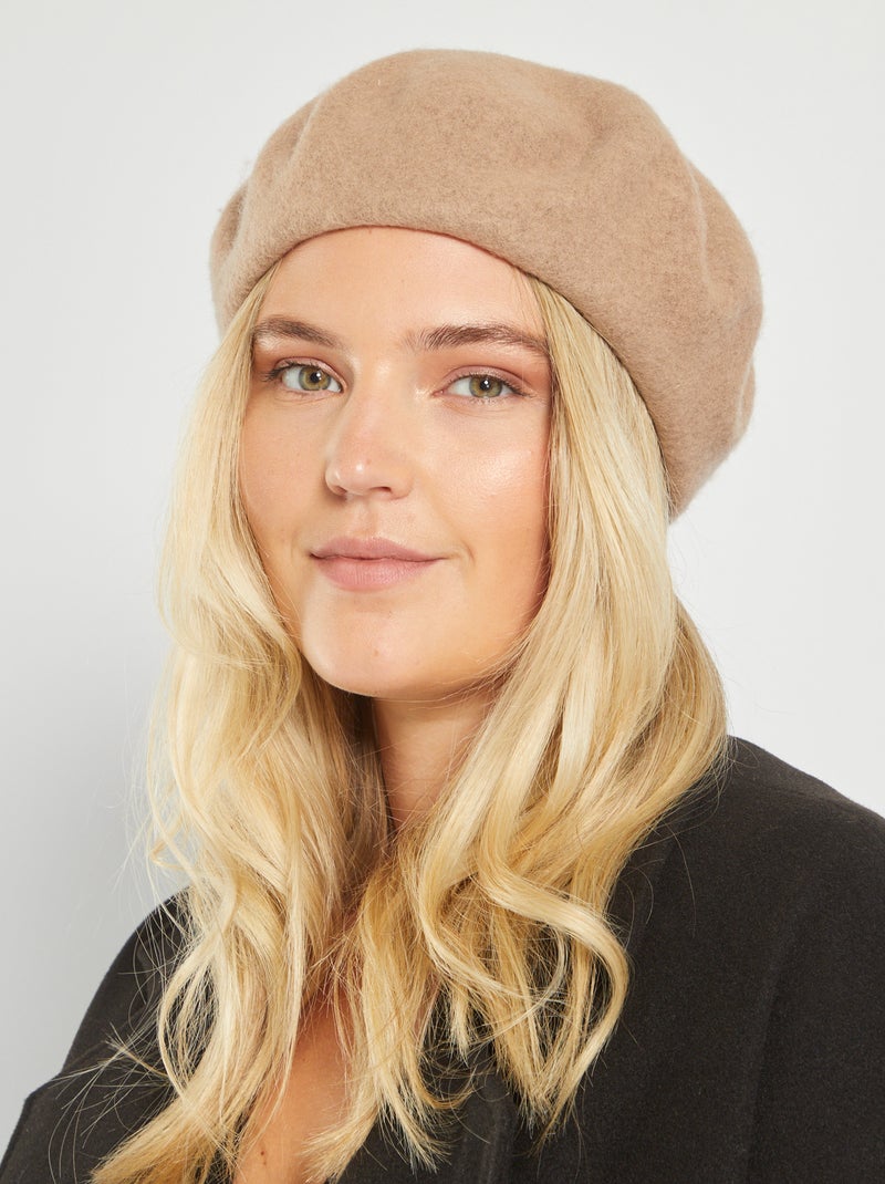 Effen wollen baret BIEGE - Kiabi