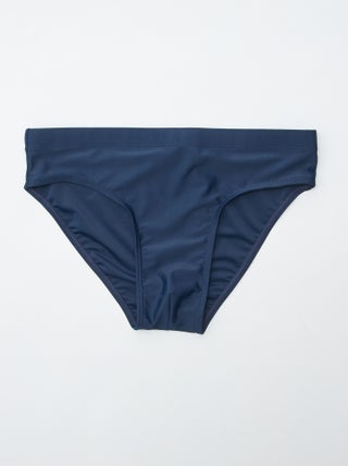 Effen zwembroek met elastische taille